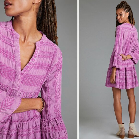 Devotion Twins Embroidered Ella Tunic Dress - Picture 1 of 6